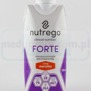 Nutrego Forte 330 ml Morelowy wysokokaloryczna, wysokobiałkowa dieta
